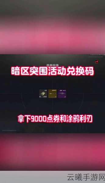 暗区突围CDK兑换码使用指南及趣味玩法揭秘