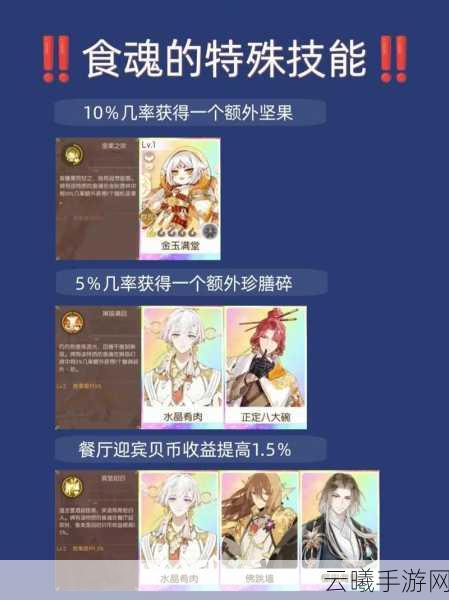 食物语手游全关卡食魂掉落指南及趣味玩法揭秘