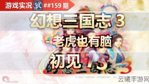 幻想三国志5武昌救老虎任务全攻略,开启拯救萌虎大冒险!