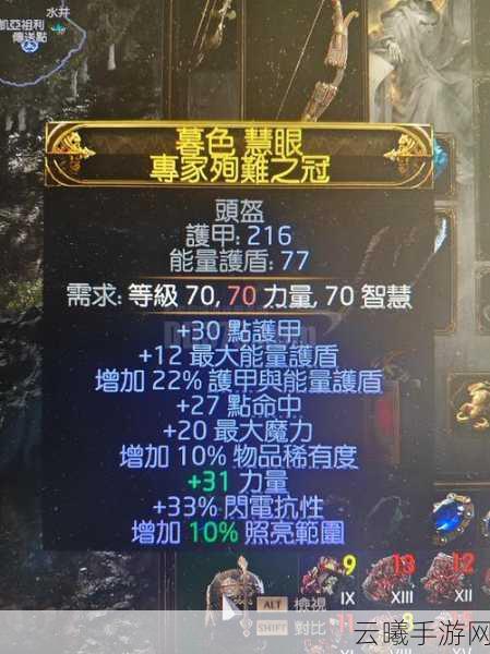 流放之路手游,深度解析装备词缀,打造专属传奇!