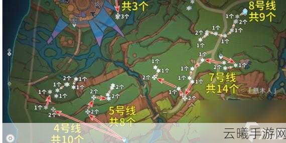 原神颗粒果采集路线全攻略,最大化游戏收益与趣味玩法探索