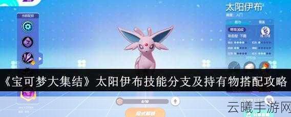 宝可梦大集结仙子伊布技能搭配攻略,解锁最强组合,探索趣味玩法新境界