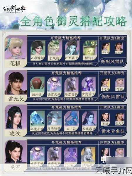 新仙剑奇侠传手游深度探索，御灵系统全揭秘，策略玩法与趣味特性大起底