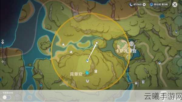原神秘宝迷踪藏宝地3全面揭秘,位置一览与趣味玩法探索