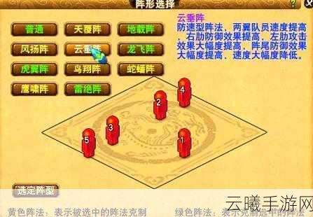 梦幻西游手游,全面解析游戏中的多样阵法系统