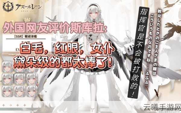 碧蓝航线SSR角色强度解析,斯库拉性能与战斗力全面揭秘