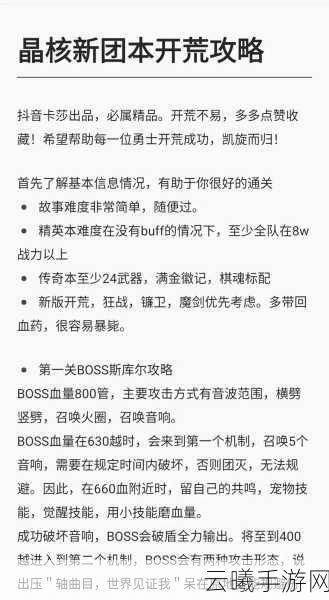 晶核手游攻略大全，深度揭秘高效击败哥拉莫斯的绝技与趣味玩法