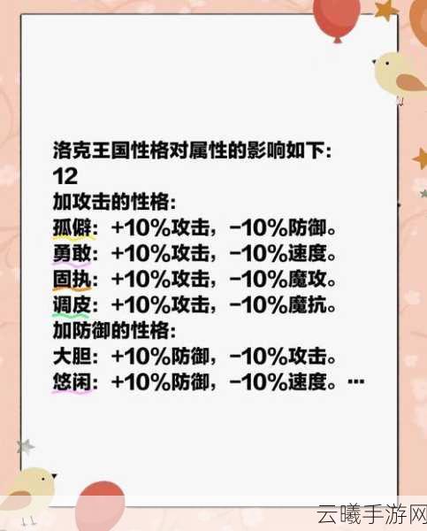 洛克王国洛一纪性格推荐及趣味玩法深度解析