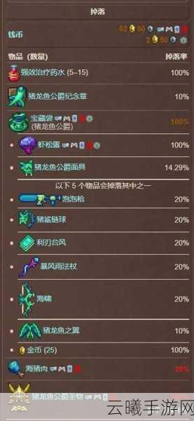 泰拉瑞亚猪鲨链球获取攻略及属性详解，解锁你的终极战斗神器！