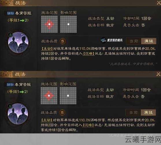 三国志·战棋版深度解析,群雄阵容搭配与趣味玩法全揭秘