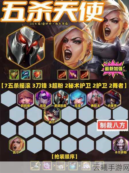 LOL云顶之弈六骑士天使阵容装备全解析及趣味玩法探索