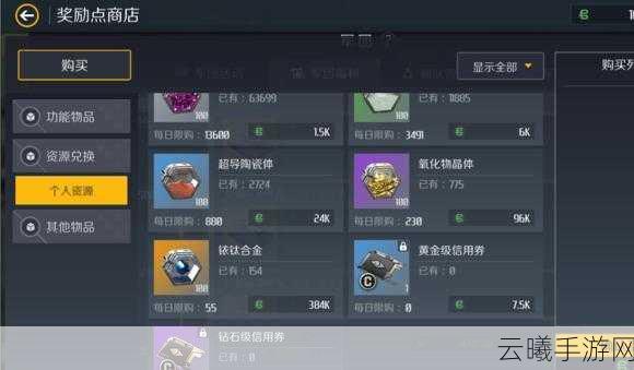 第二银河荆棘之路全攻略，资源管理高效技巧与价值最大化秘籍