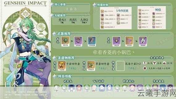 原神白术专武深度剖析，抽与不抽的权衡，探索草元素辅助新境界