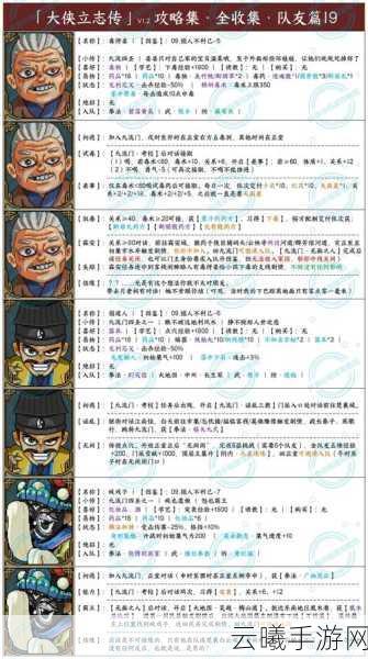 大侠立志传深度解析，佟道辅入队攻略及趣味玩法揭秘