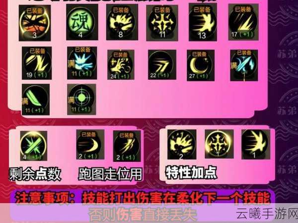 地下城与勇士手游深度解析,女鬼剑剑宗加点策略与特色技能推荐指南