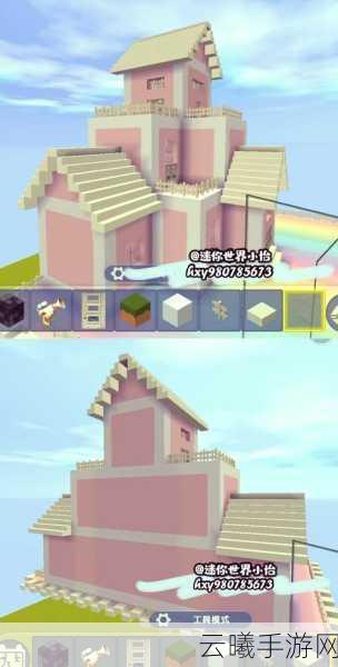 迷你世界,打造梦幻草垛,解锁创意无限的建造乐趣