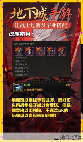 DNF手游狂战士顶级装备搭配与趣味玩法揭秘