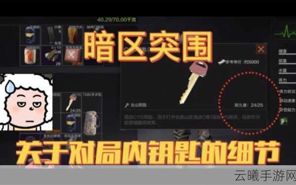 暗区突围手游资讯，解锁六格钥匙链，探索硬核射击新境界