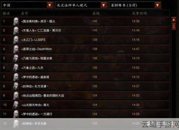 暗黑3国服法师巅峰等级加点全攻略，打造无敌法师的秘诀
