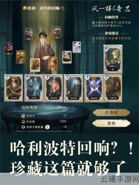 哈利波特，魔法觉醒回响效果深度剖析，哈利回响的无限可能与卡牌构筑策略探索