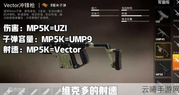 和平精英MP5K冲锋枪刷新地图及趣味玩法揭秘