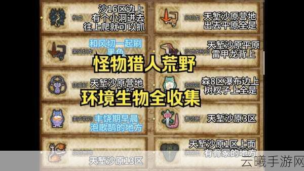 怪物猎人OL,探秘未知,怪物粪便采集点大揭秘及趣味玩法全览