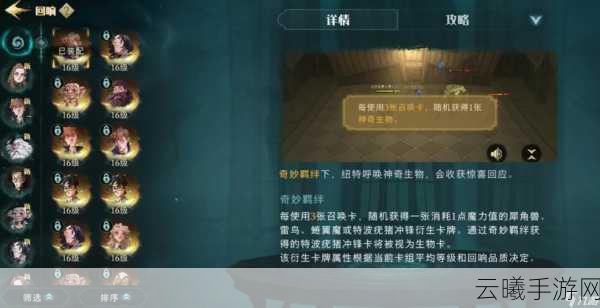 哈利波特,魔法觉醒手游资讯,多余回响处理与趣味玩法揭秘