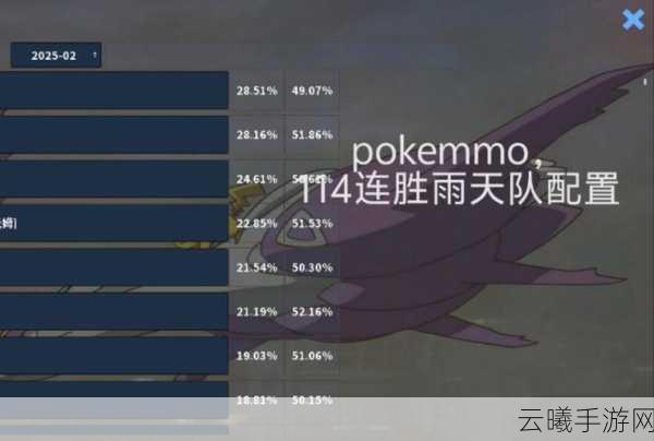 宝可梦剑盾雨天队搭配全攻略，打造无敌水属性战队