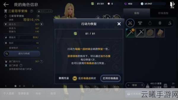 黑色沙漠手游，深度解析角色转换功能，探索无限职业魅力