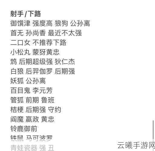 决战平安京射手式神全攻略，揭秘三大强力射手的制胜之道与战术秘籍
